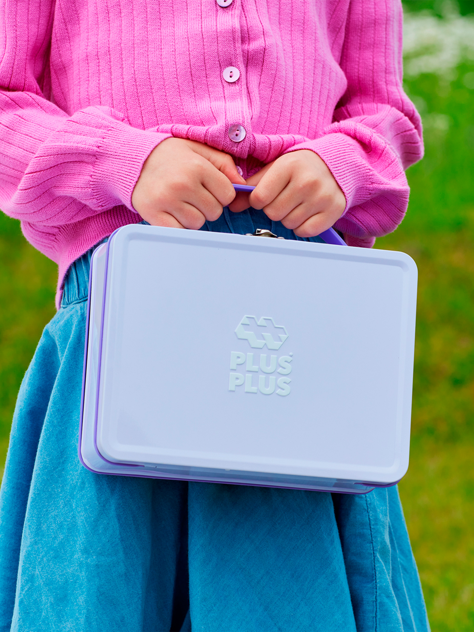 Lila Metallväska - 600 stk